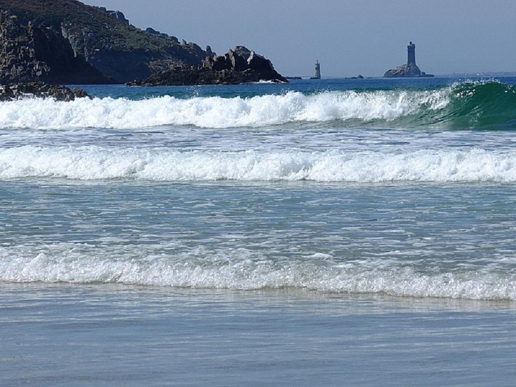 Au Calme A 10Mn Des Baies De Douarnenez Et Audierne Avec Cuisine A Disposition Mahalon Екстериор снимка